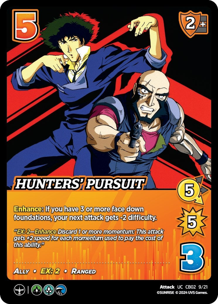 Image for Hunters' Pursuit (Challenger Series: Cowboy Bebop and Trigun Stampede) (CB02 9/21) - UniVersus