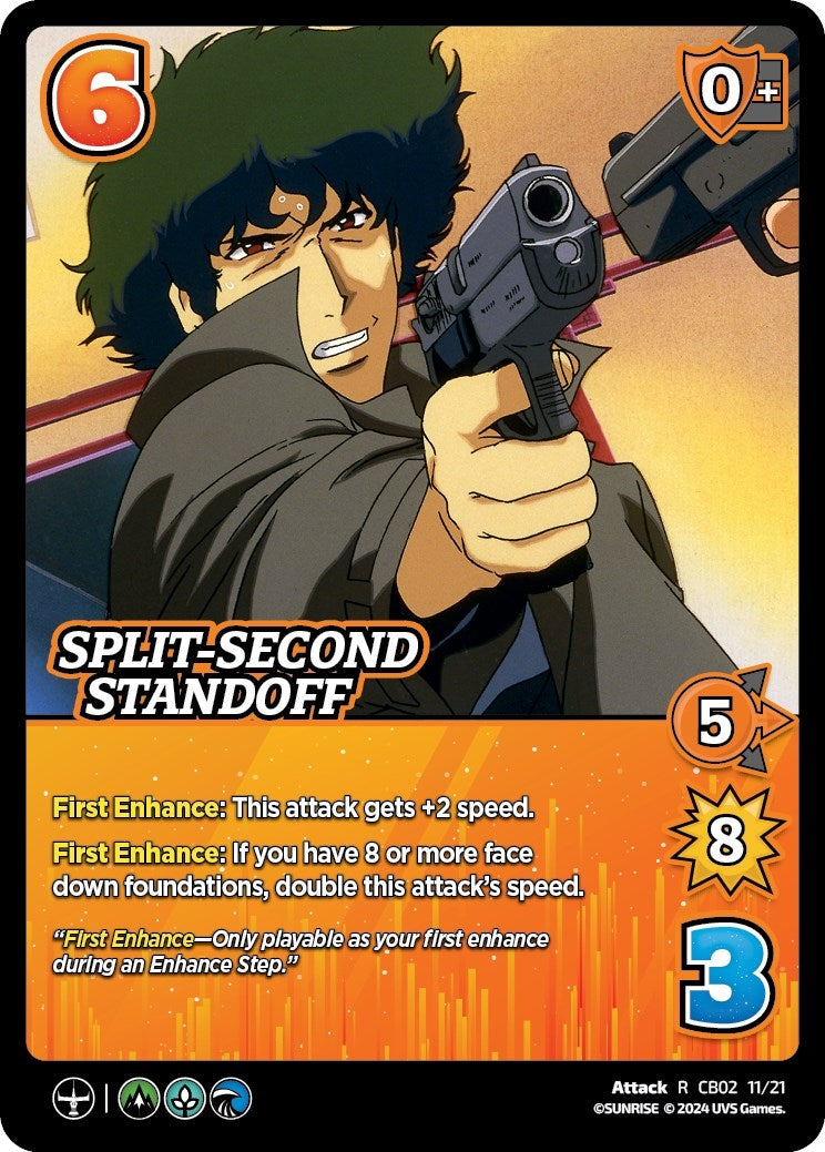 Image for Split-Second Standoff (Challenger Series: Cowboy Bebop and Trigun Stampede) (CB02 11/21) - UniVersus