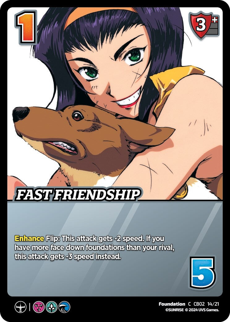 Image for Fast Friendship (Challenger Series: Cowboy Bebop and Trigun Stampede) (CB02 14/21) - UniVersus