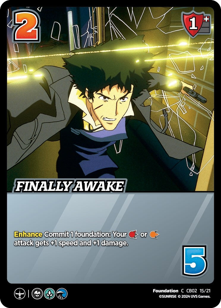 Image for Finally Awake (Challenger Series: Cowboy Bebop and Trigun Stampede) (CB02 15/21) - UniVersus