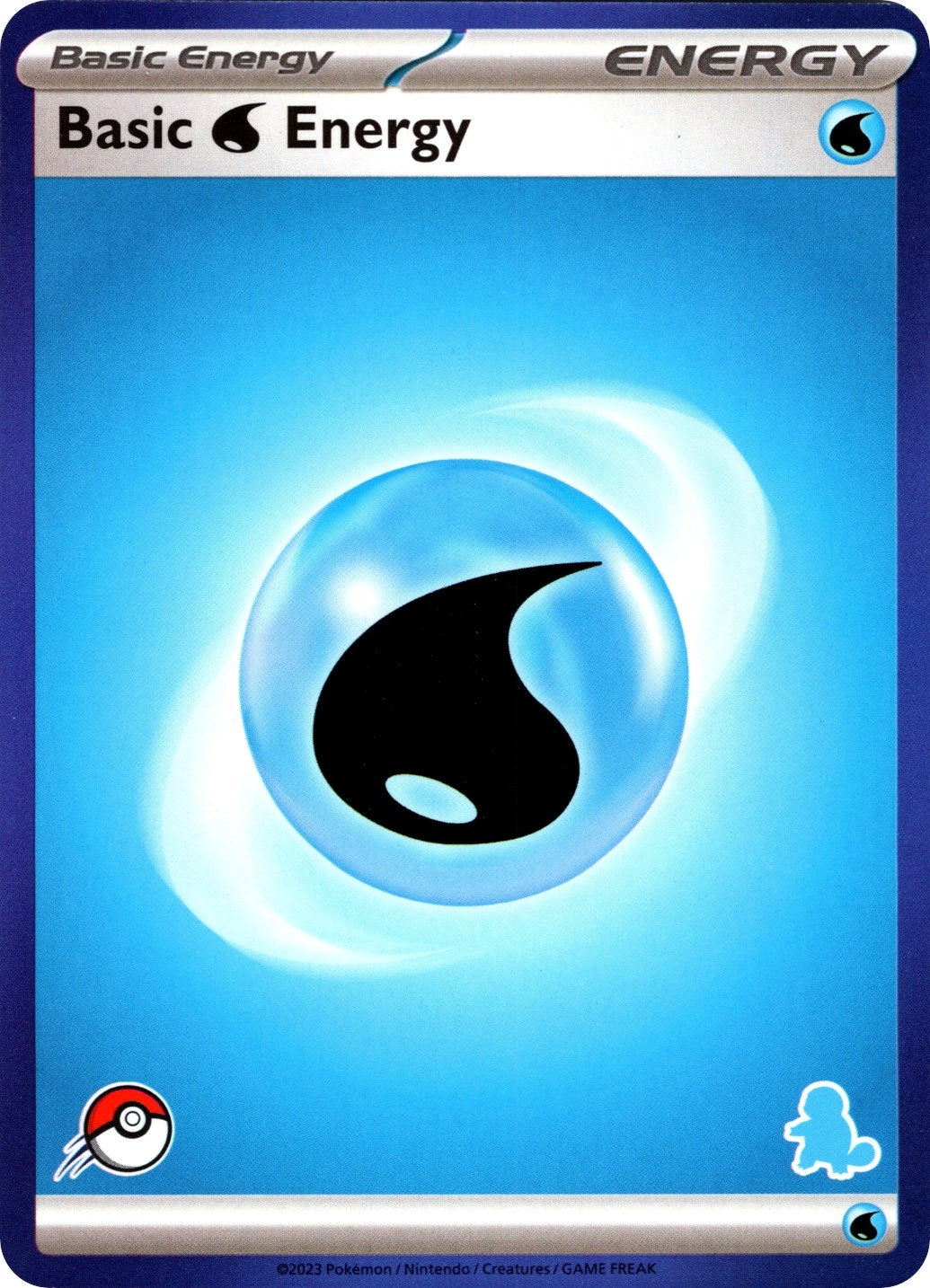 Image for Basic Water Energy (Blue Border) (My First Battle) - Pokemon
