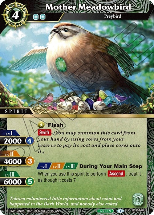 Image for Mother Meadowbird (Savior of Chaos) (BSS04-071) - Battle Spirits Saga