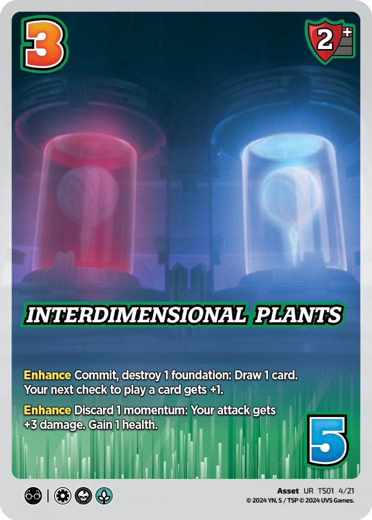 Image for Interdimensional Plants (Challenger Series: Cowboy Bebop and Trigun Stampede) (TS01 4/21) - UniVersus