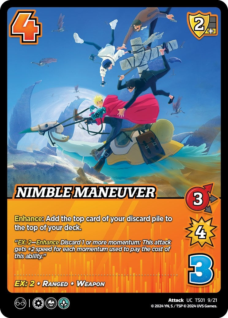 Image for Nimble Maneuver (Challenger Series: Cowboy Bebop and Trigun Stampede) (TS01 9/21) - UniVersus