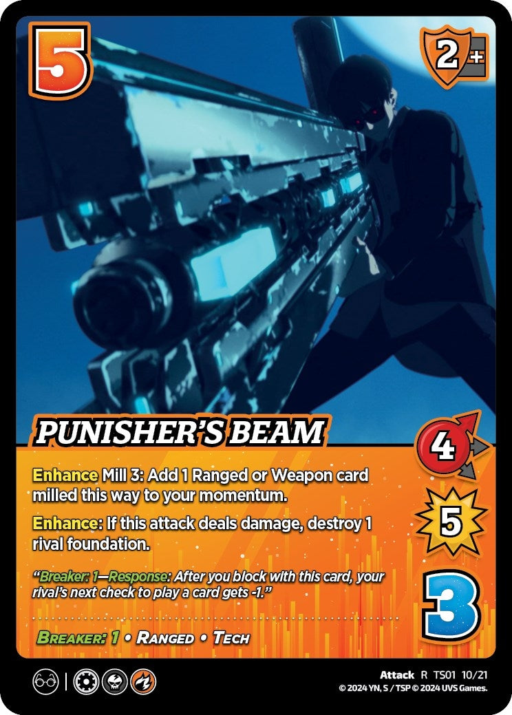 Image for Punisher's Beam (Challenger Series: Cowboy Bebop and Trigun Stampede) (TS01 10/21) - UniVersus