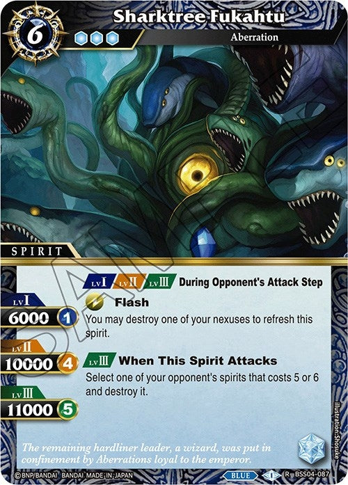 Image for Sharktree Fukahtu (Savior of Chaos) (BSS04-087) - Battle Spirits Saga