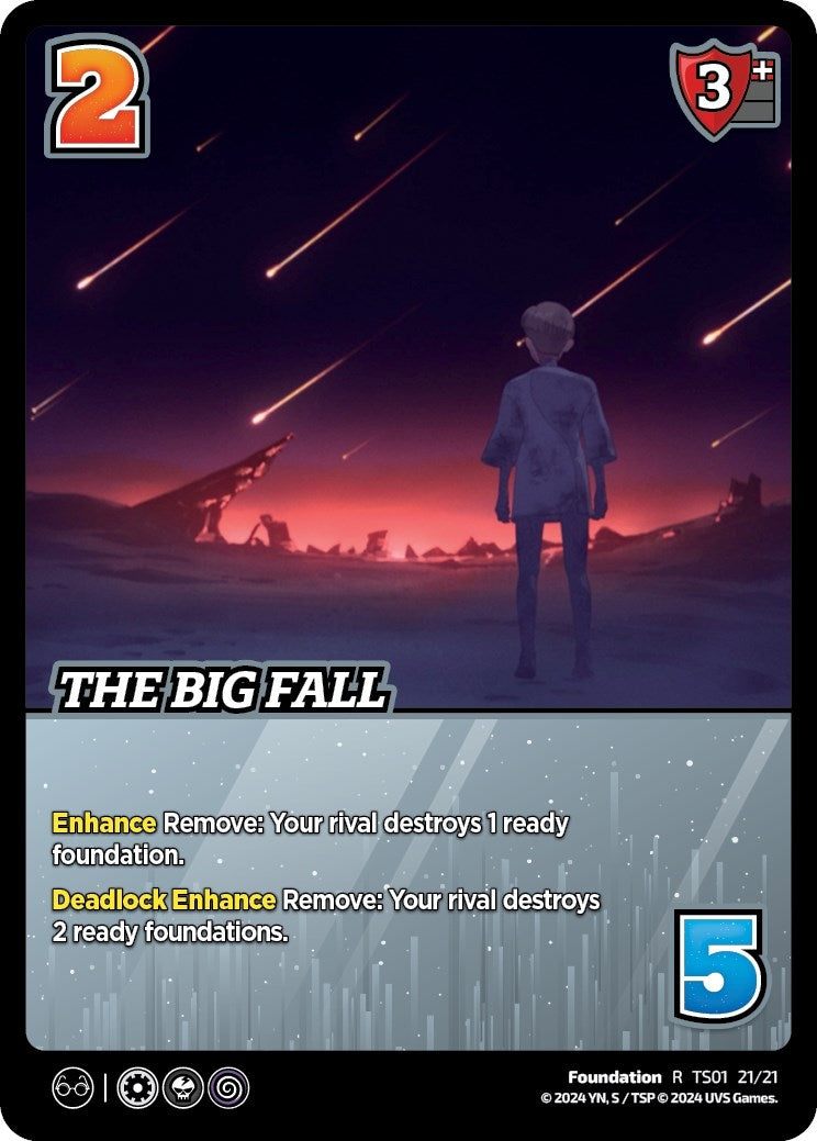 Image for The Big Fall (Challenger Series: Cowboy Bebop and Trigun Stampede) (TS01 21/21) - UniVersus