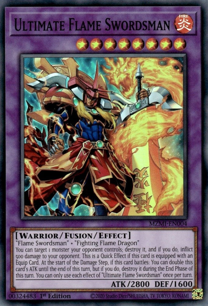 Image for Ultimate Flame Swordsman (Maze of Millennia) (MZMI-EN004) - YuGiOh