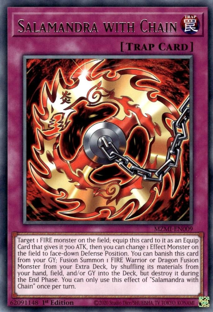 Image for Salamandra with Chain (Maze of Millennia) (MZMI-EN009) - YuGiOh