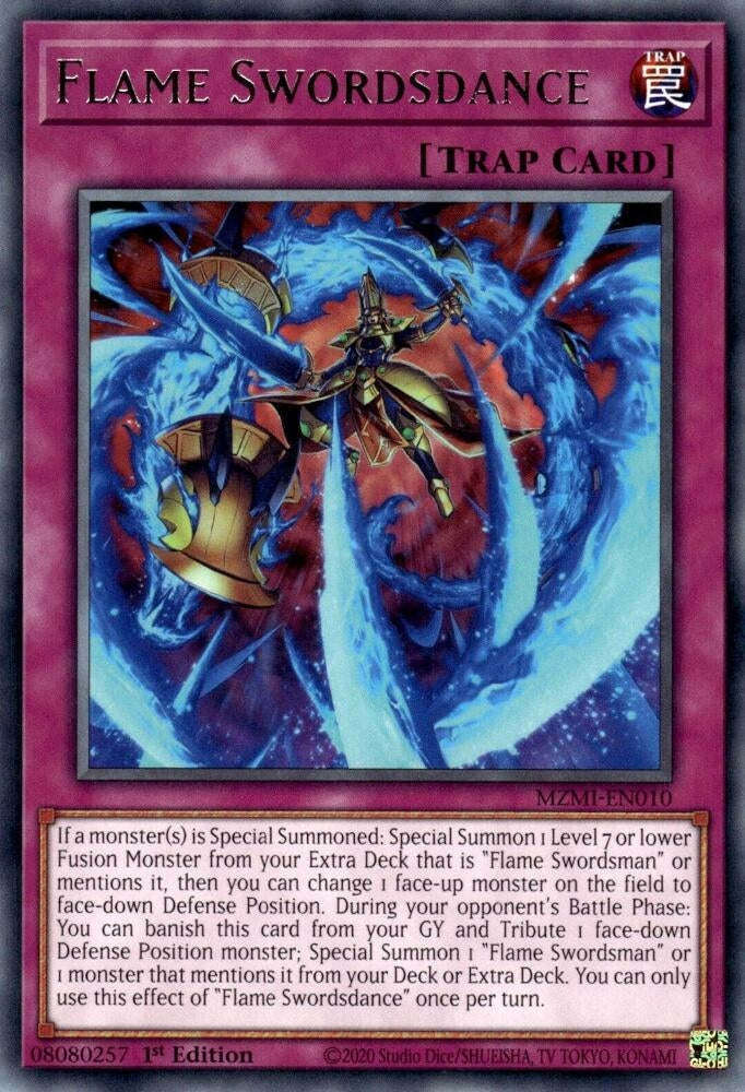 Image for Flame Swordsdance (Maze of Millennia) (MZMI-EN010) - YuGiOh