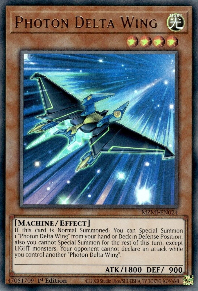 Image for Photon Delta Wing (Maze of Millennia) (MZMI-EN024) - YuGiOh