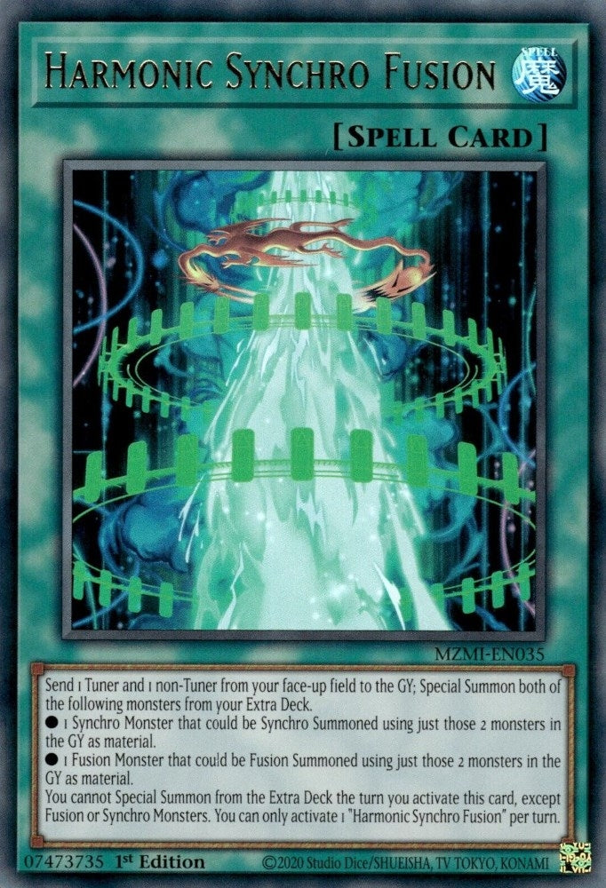 Image for Harmonic Synchro Fusion (Maze of Millennia) (MZMI-EN035) - YuGiOh