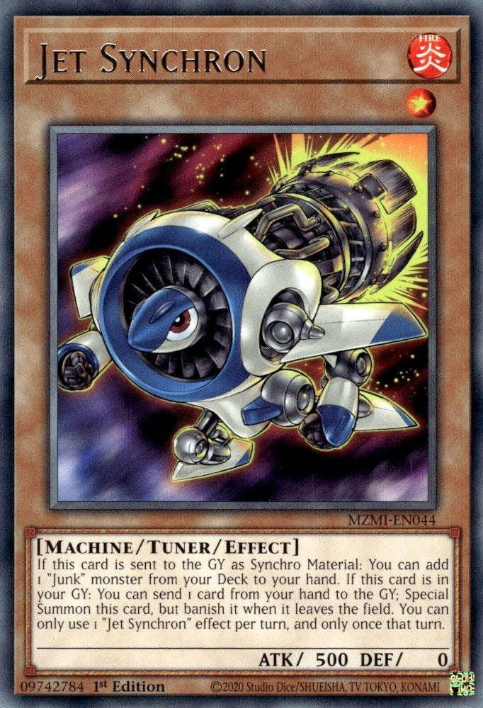 Image for Jet Synchron (Maze of Millennia) (MZMI-EN044) - YuGiOh