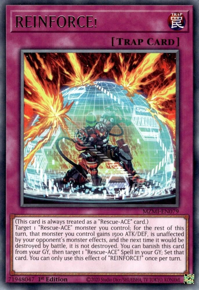 Image for REINFORCE! (Maze of Millennia) (MZMI-EN079) - YuGiOh