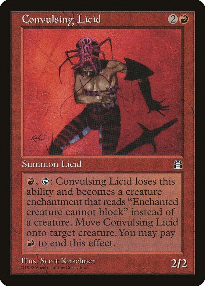Image for Convulsing Licid (Stronghold) - Magic: The Gathering