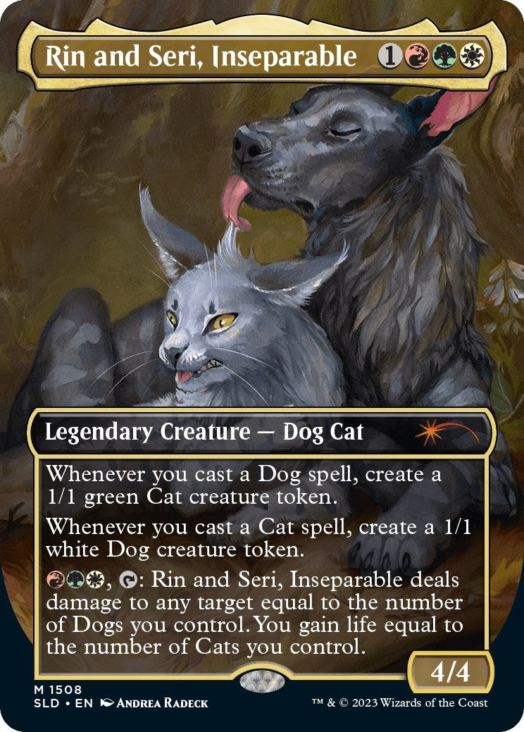 Image for Rin and Seri, Inseparable (1508) (Secret Lair Drop Series) (1508) - Magic: The Gathering