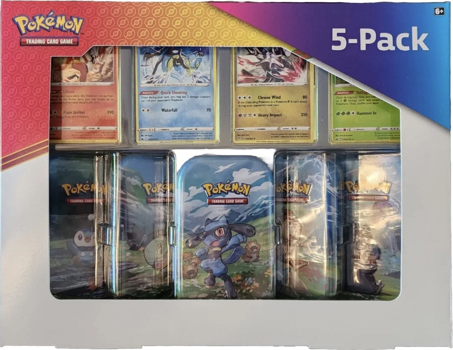 Image for Sinnoh Stars Mini Tins 5-Pack - Pokemon