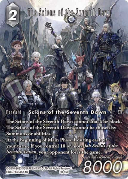 Image for The Scions of the Seventh Dawn (FF: Promo Cards) (PR-150) - Final Fantasy TCG