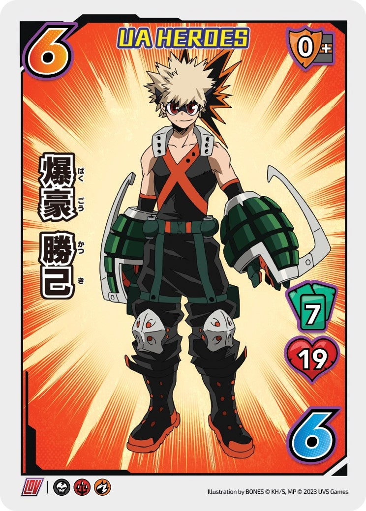 Image for Katsuki Bakugo (UA Heroes OVA Promo) (UniVersus: My Hero Academia Promo Cards) - UniVersus