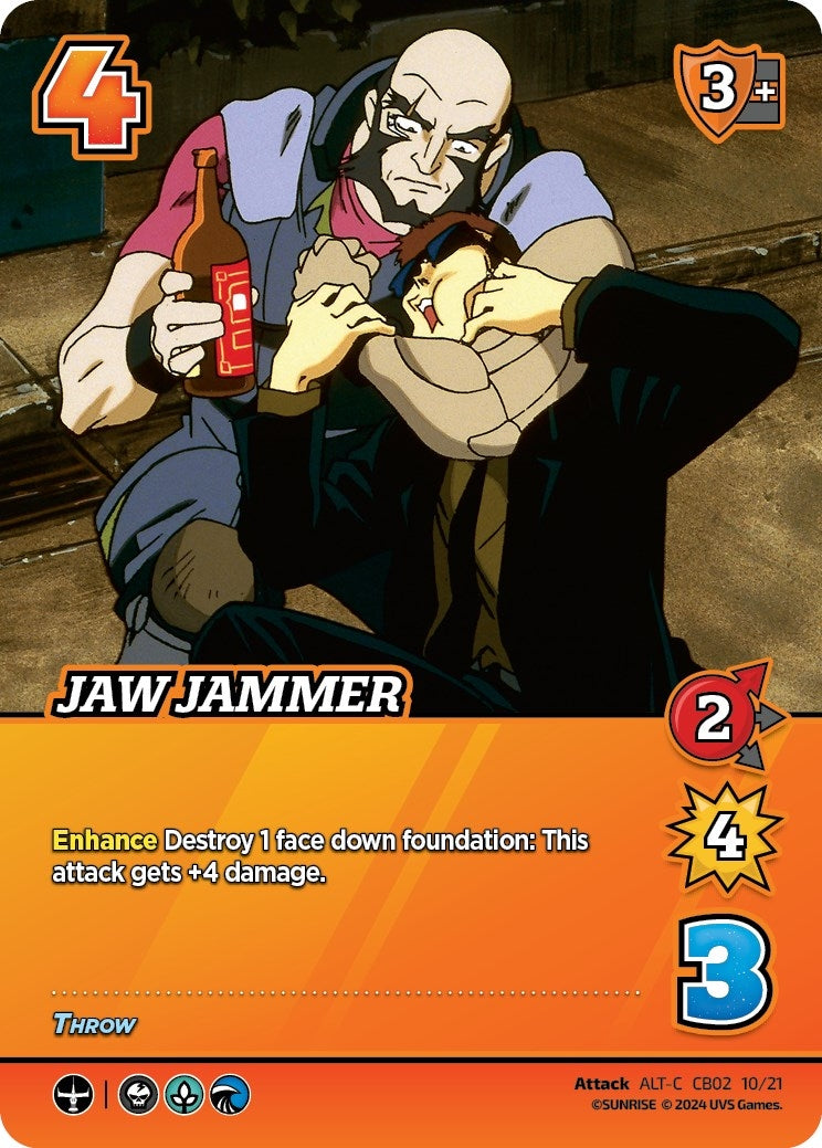 Image for Jaw Jammer (Alternate Art) (Challenger Series: Cowboy Bebop and Trigun Stampede) (CB02 10/21) - UniVersus