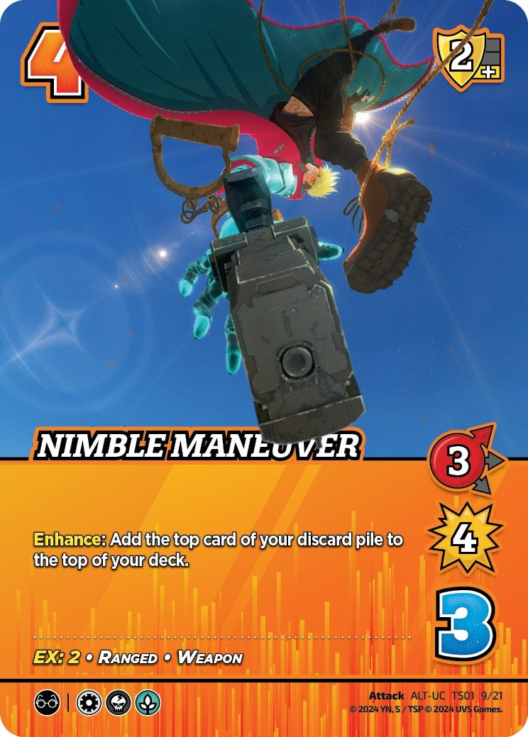 Image for Nimble Maneuver (Alternate Art) (Challenger Series: Cowboy Bebop and Trigun Stampede) (TS01 9/21) - UniVersus