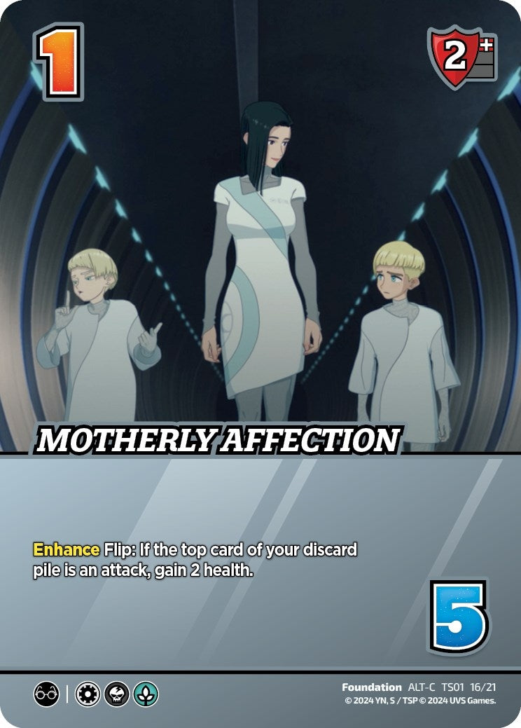 Image for Motherly Affection (Alternate Art) (Challenger Series: Cowboy Bebop and Trigun Stampede) (TS01 16/21) - UniVersus