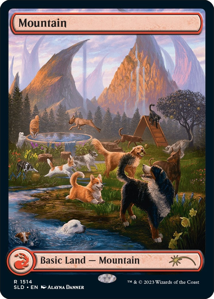 Image for Mountain (1514) (Secret Lair Drop Series) (1514) - Magic: The Gathering