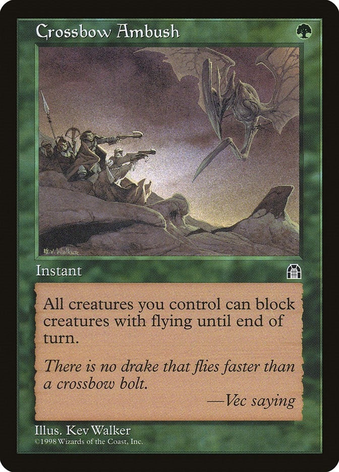 Image for Crossbow Ambush (Stronghold) - Magic: The Gathering