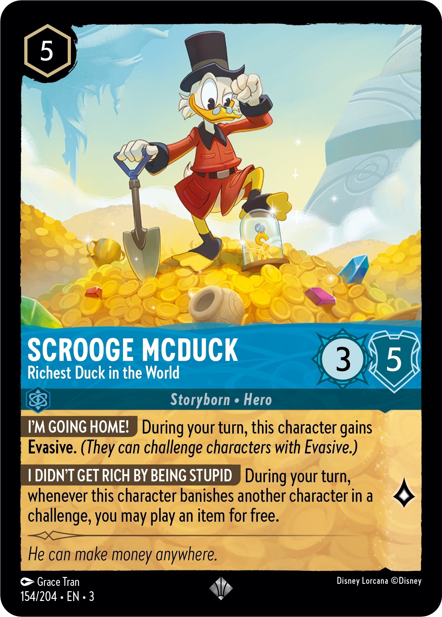 Image for Scrooge McDuck - Richest Duck in the World (3) (154)