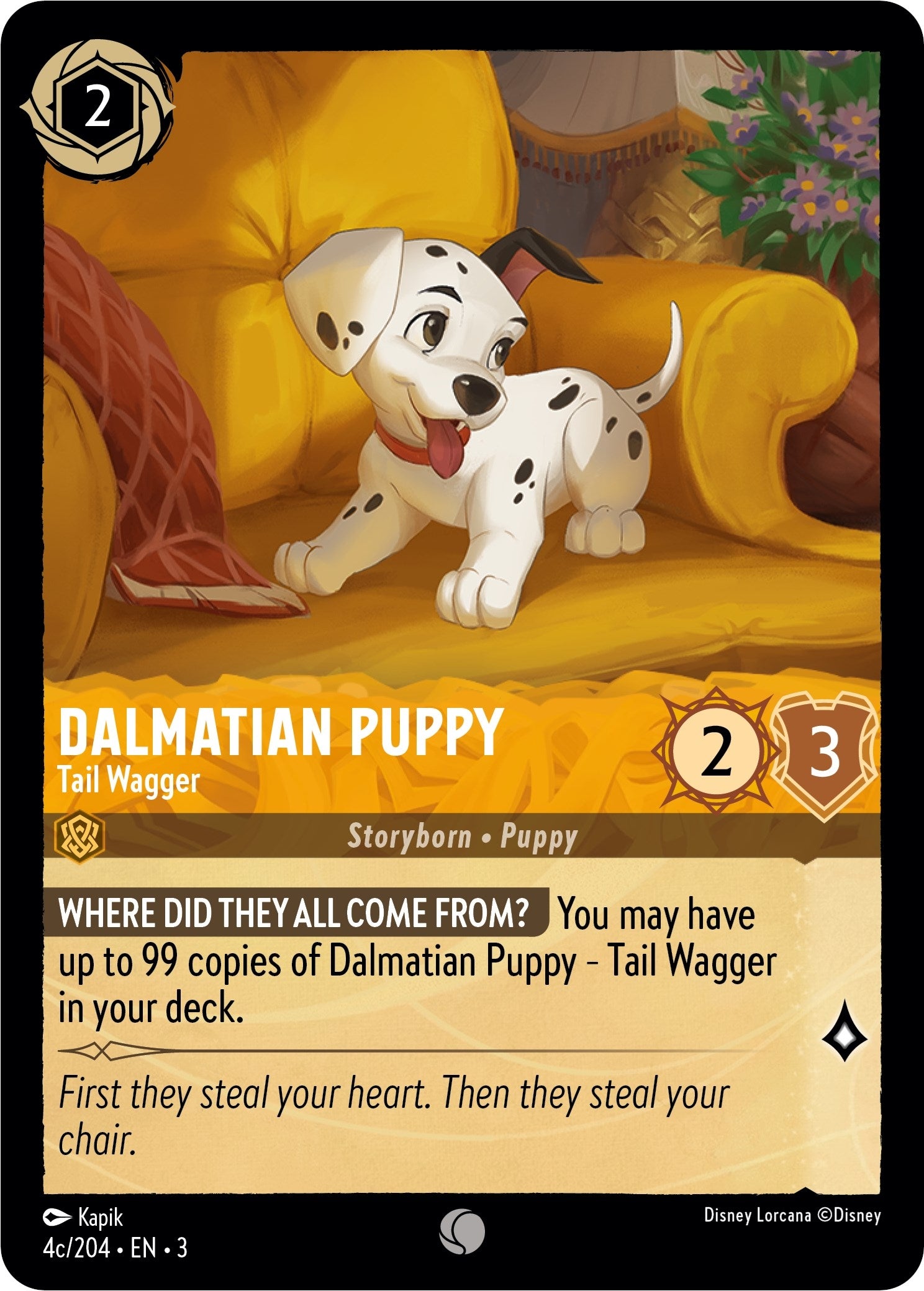 Image for Dalmatian Puppy - Tail Wagger (4c/204) (3) (4)