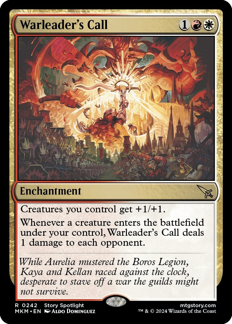 Image for Warleader's Call (Murders at Karlov Manor) (242) - Magic: The Gathering
