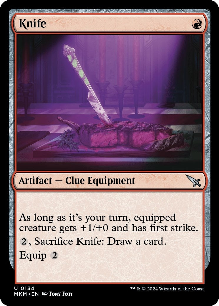 Image for Knife (Murders at Karlov Manor) (134) - Magic: The Gathering