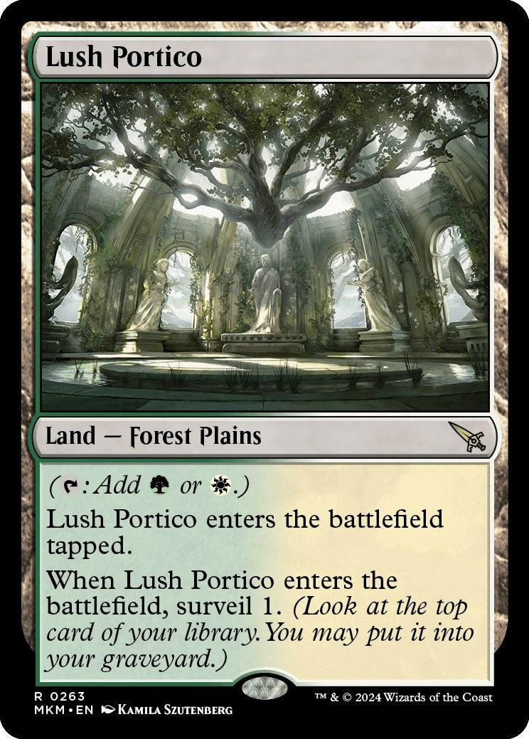 Image for Lush Portico (Murders at Karlov Manor) (263) - Magic: The Gathering
