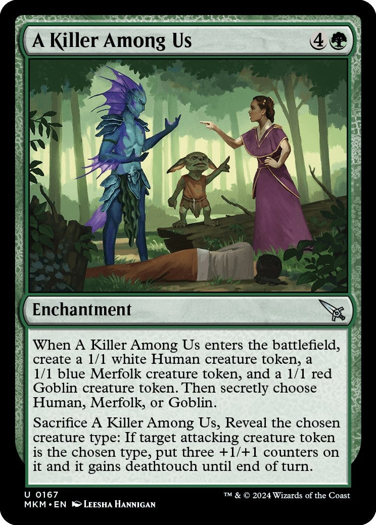 Image for A Killer Among Us (Murders at Karlov Manor) (167) - Magic: The Gathering