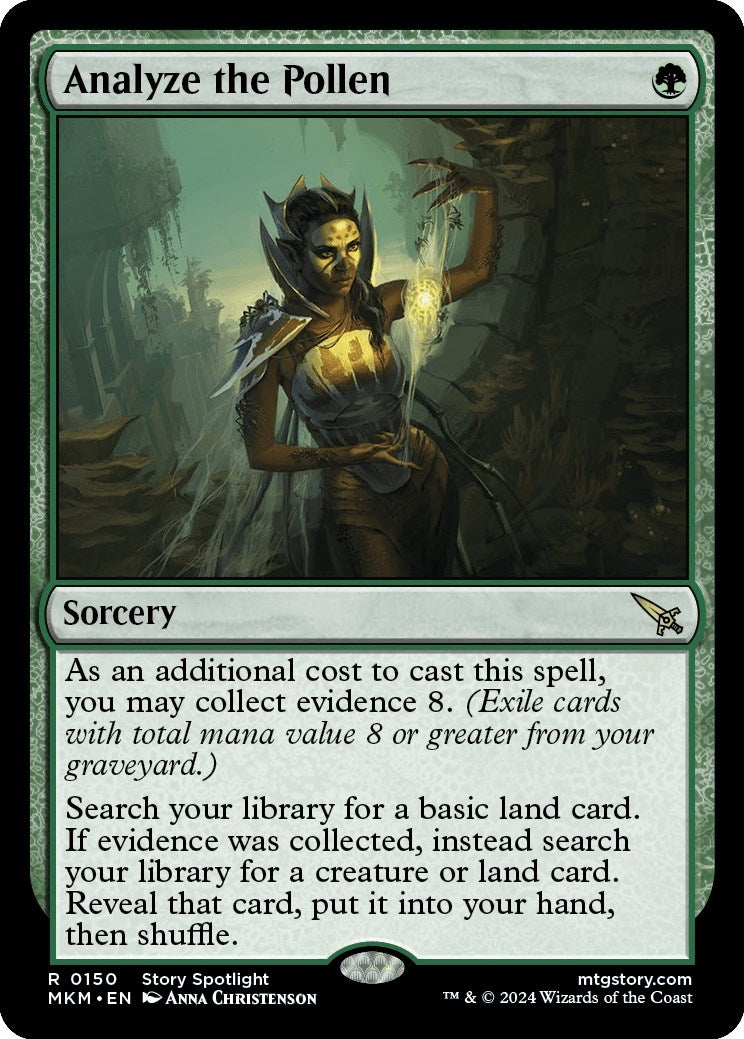 Image for Analyze the Pollen (Murders at Karlov Manor) (150) - Magic: The Gathering