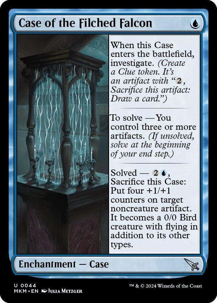 Image for Case of the Filched Falcon (Murders at Karlov Manor) (44) - Magic: The Gathering
