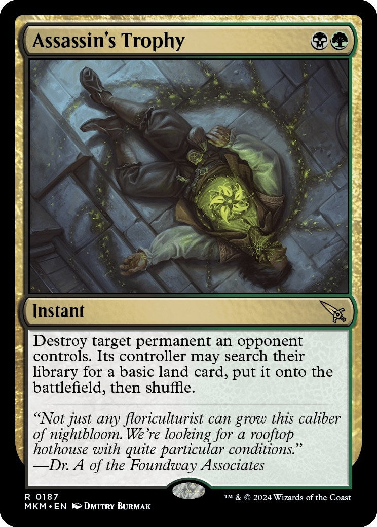 Image for Assassin's Trophy (Murders at Karlov Manor) (187) - Magic: The Gathering