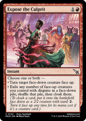 Image for Expose the Culprit (Murders at Karlov Manor) (124) - Magic: The Gathering