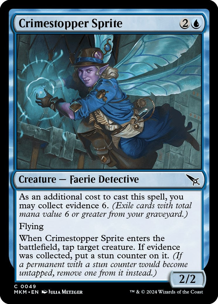 Image for Crimestopper Sprite (Murders at Karlov Manor) (49) - Magic: The Gathering