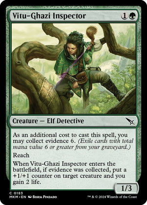 Image for Vitu-Ghazi Inspector (Murders at Karlov Manor) (183) - Magic: The Gathering