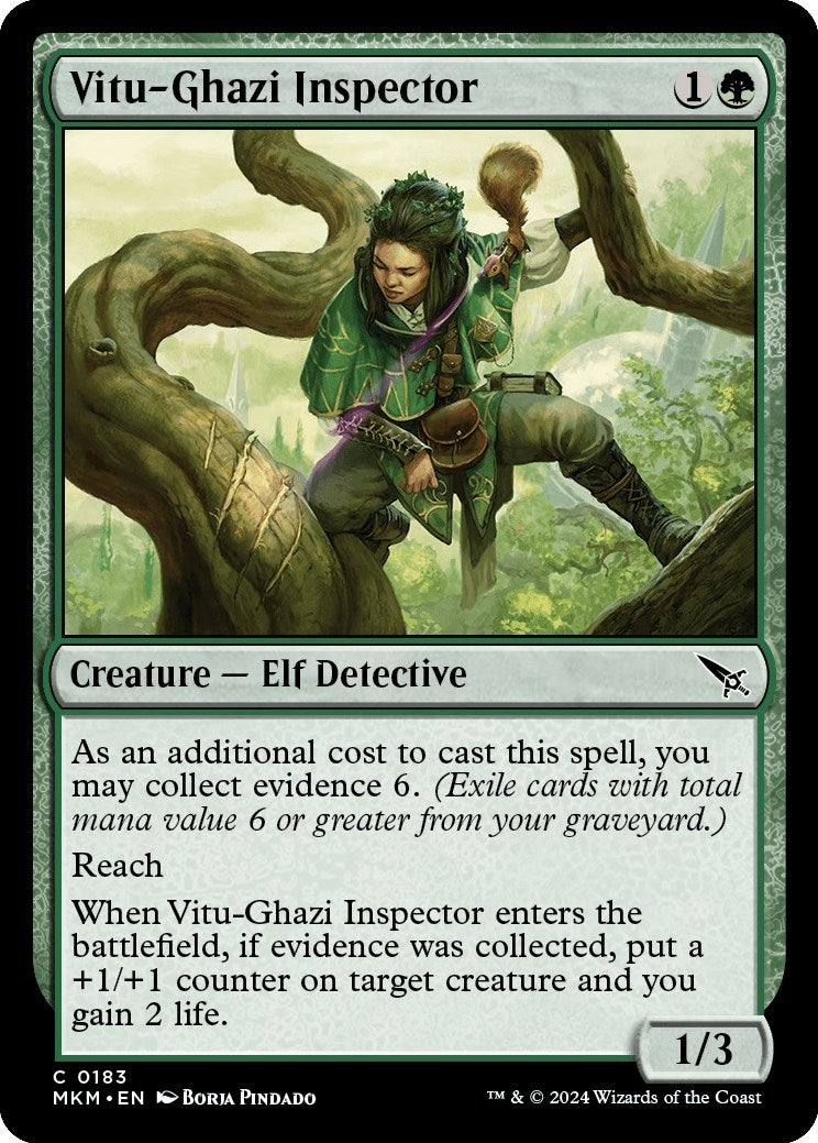 Image for Vitu-Ghazi Inspector (Murders at Karlov Manor) (183) - Magic: The Gathering
