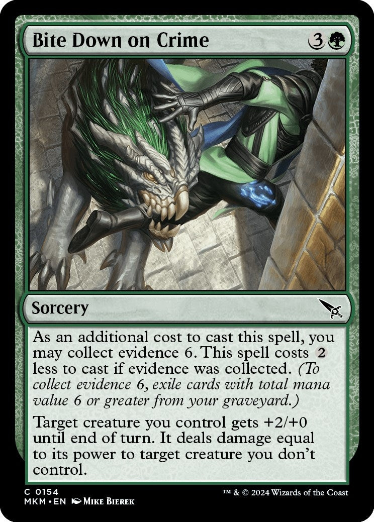 Image for Bite Down on Crime (Murders at Karlov Manor) (154) - Magic: The Gathering