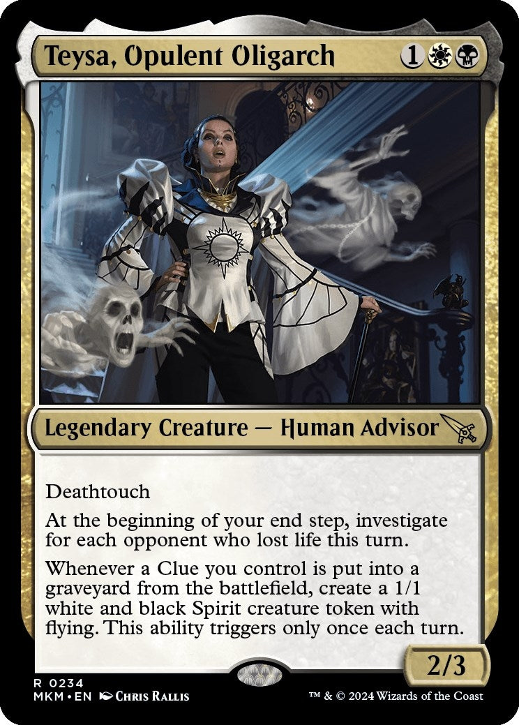 Image for Teysa, Opulent Oligarch (Murders at Karlov Manor) (234) - Magic: The Gathering