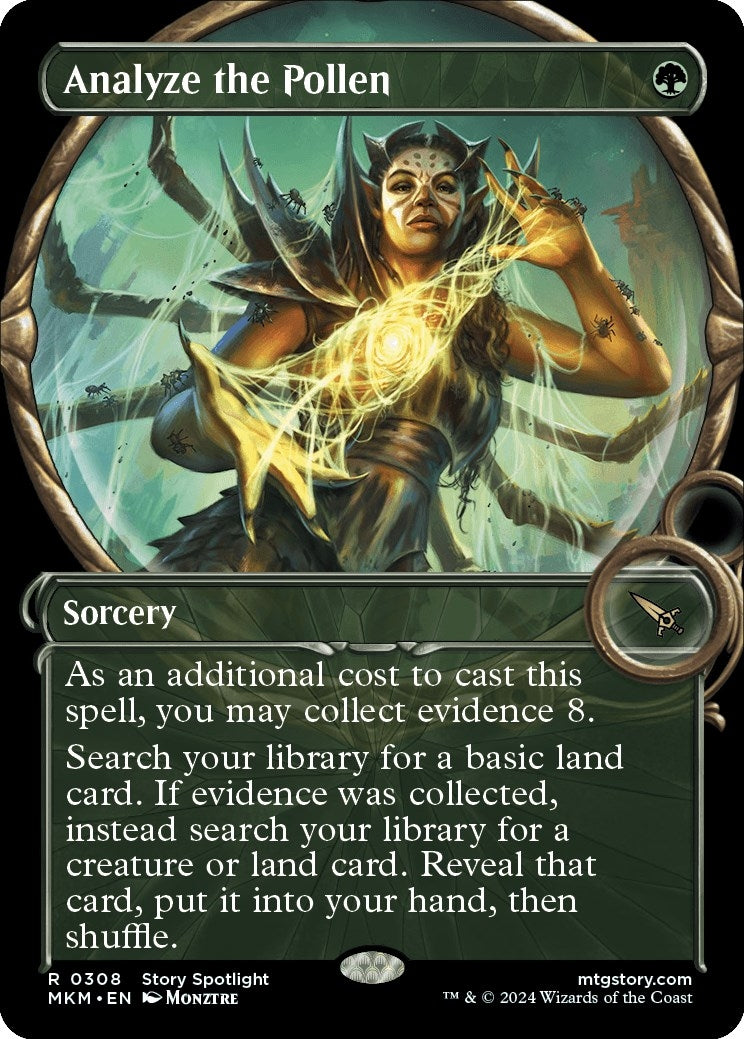 Image for Analyze the Pollen (Showcase) (Murders at Karlov Manor) (308) - Magic: The Gathering