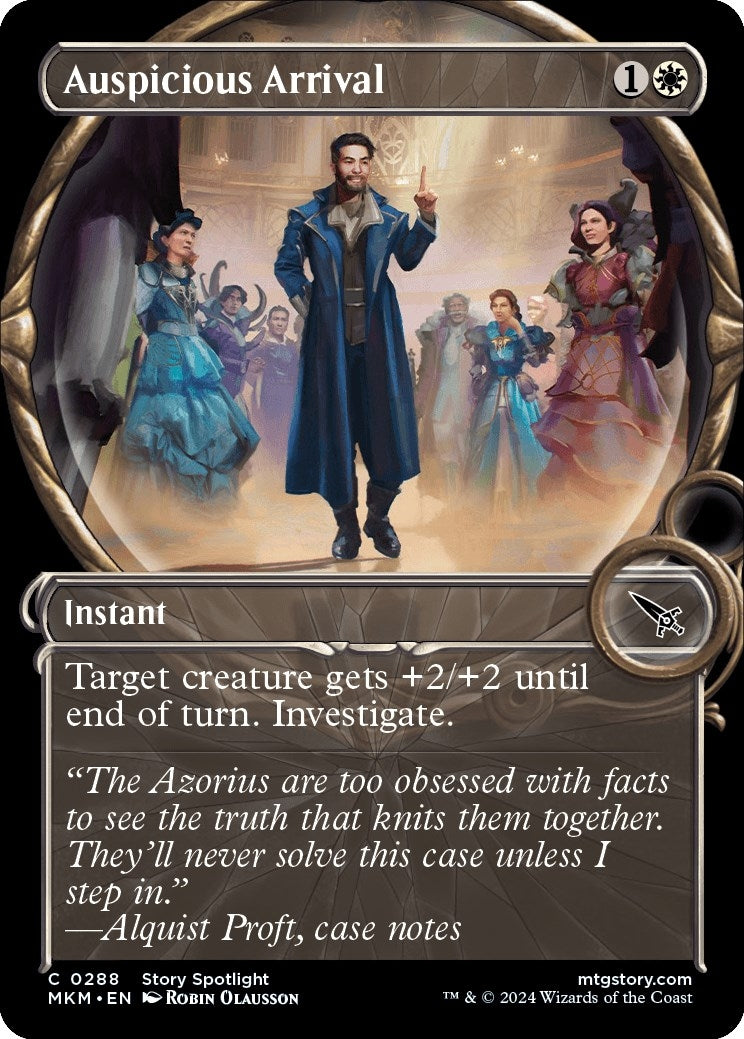 Image for Auspicious Arrival (Showcase) (Murders at Karlov Manor) (288) - Magic: The Gathering
