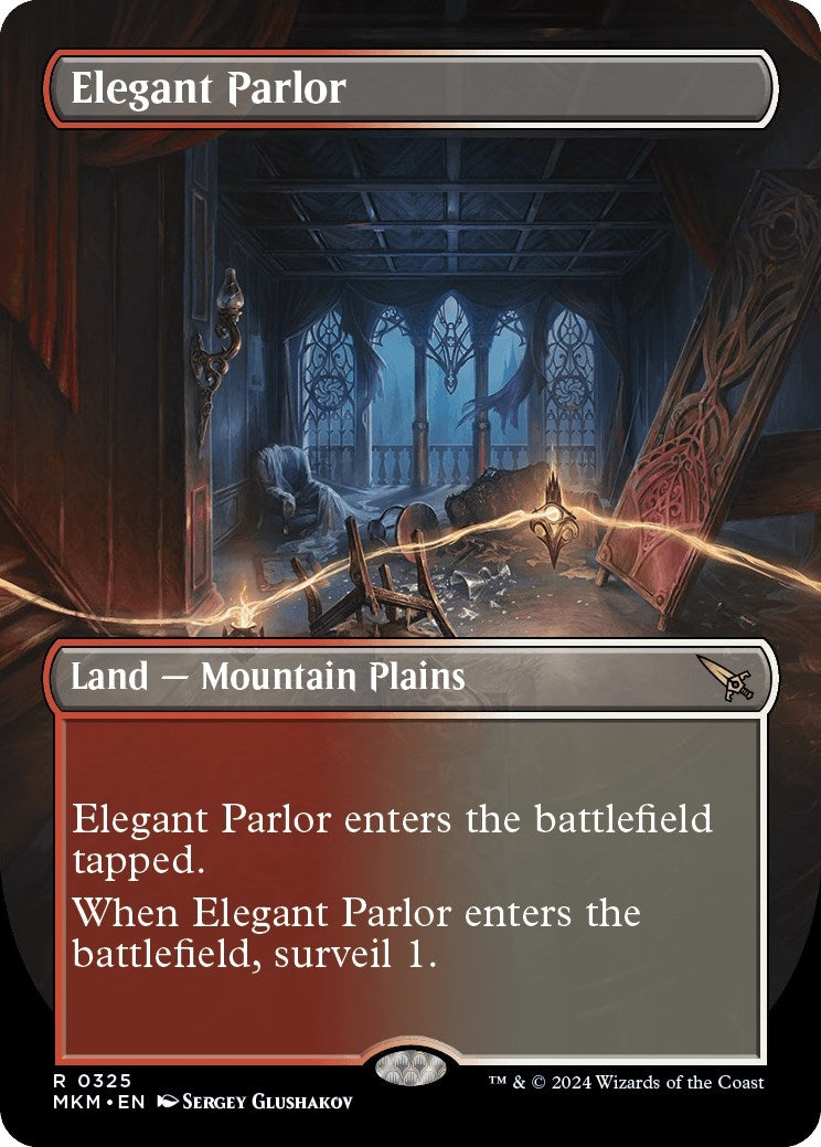 Image for Elegant Parlor (Borderless) (Murders at Karlov Manor) (325) - Magic: The Gathering