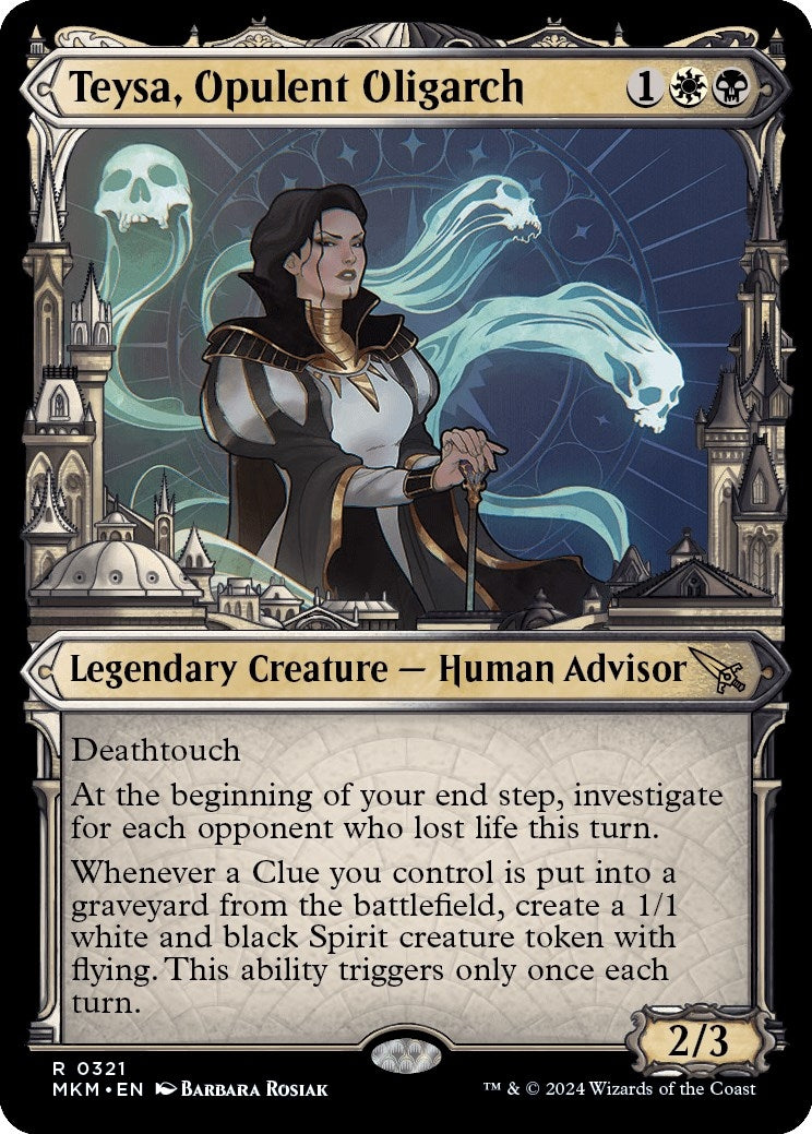 Image for Teysa, Opulent Oligarch (Showcase) (0321) (Murders at Karlov Manor) (321) - Magic: The Gathering