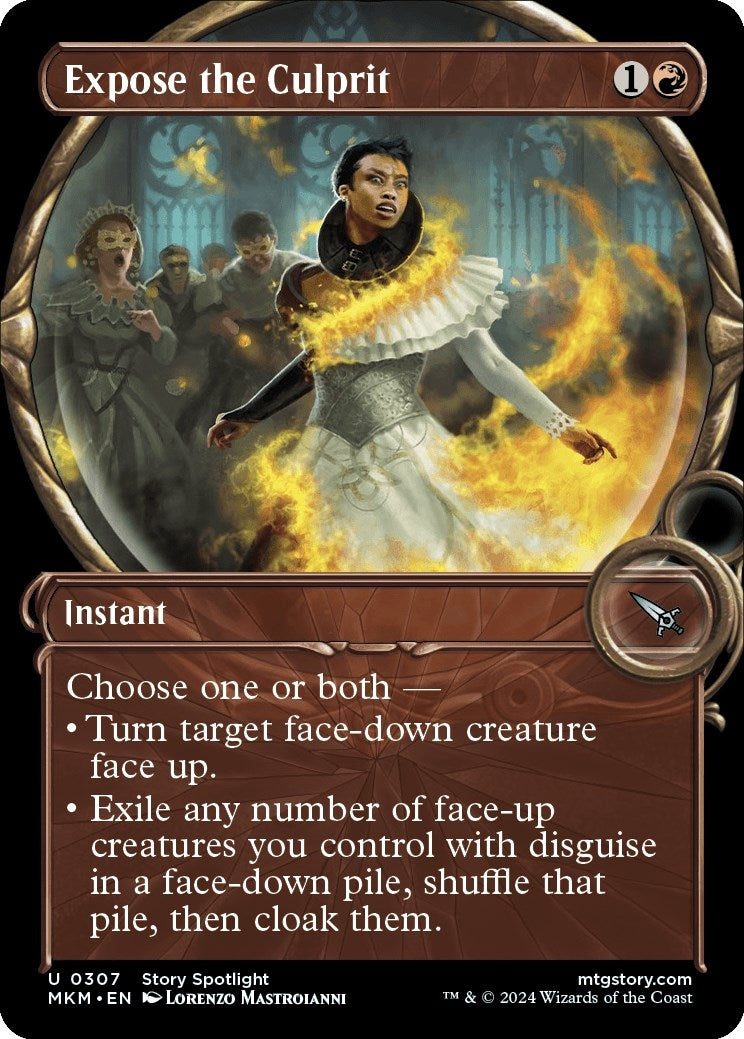 Image for Expose the Culprit (Showcase) (Murders at Karlov Manor) (307) - Magic: The Gathering