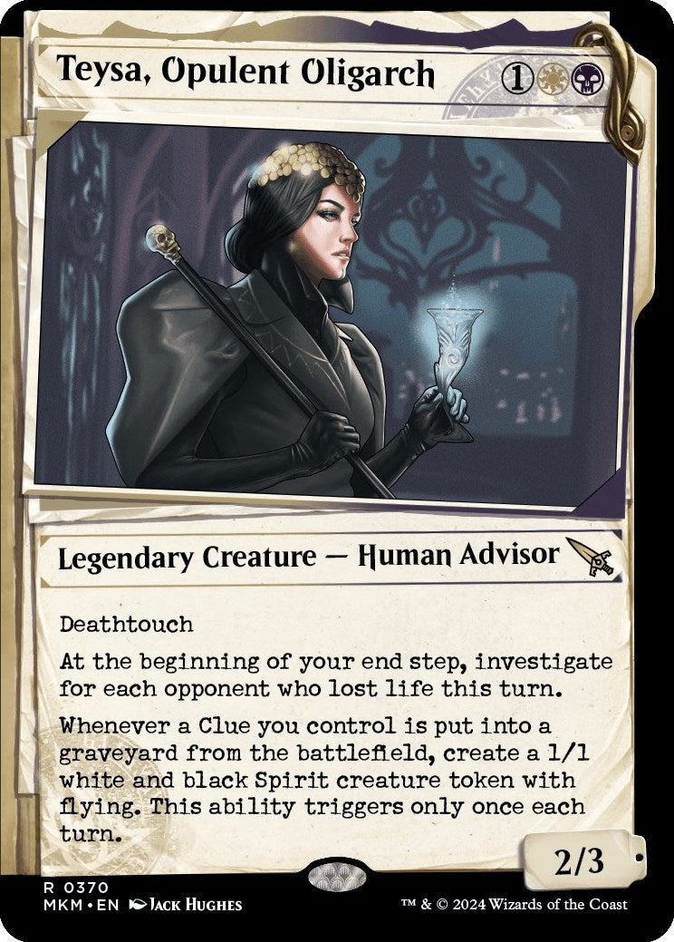 Image for Teysa, Opulent Oligarch (Showcase) (0370) (Murders at Karlov Manor) (370) - Magic: The Gathering