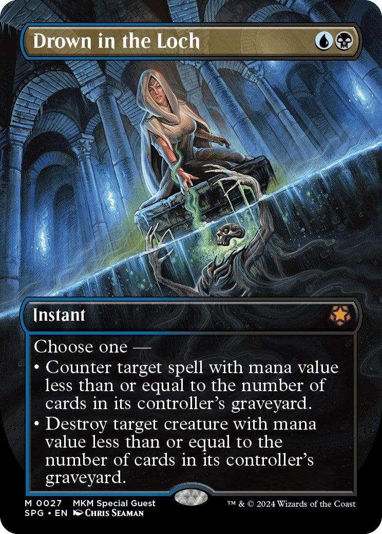 Image for Drown in the Loch (Borderless) (Special Guests) (27) - Magic: The Gathering